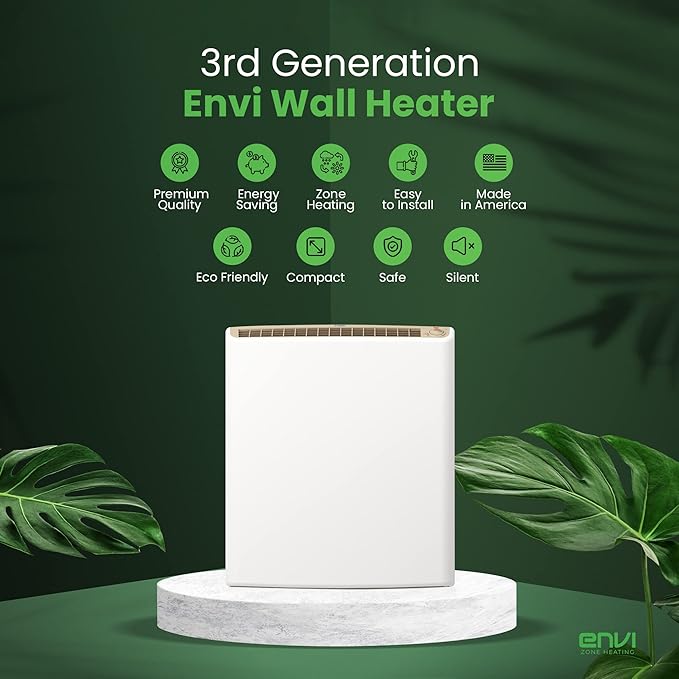 Envi Plug-in Electric Panel Wall Heaters