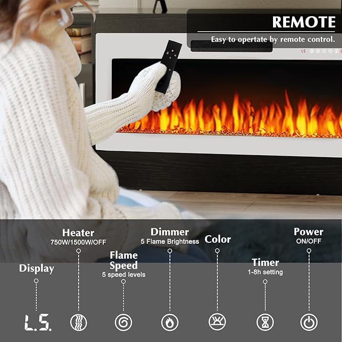 Lemberi Fireplace tv Stand