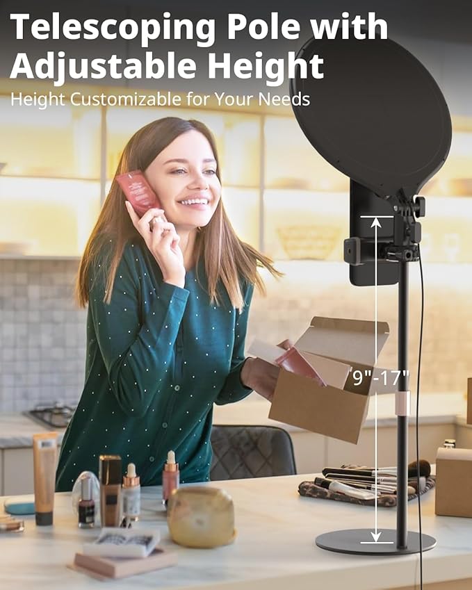 UBeesize 10.5in Laptop Ring Light