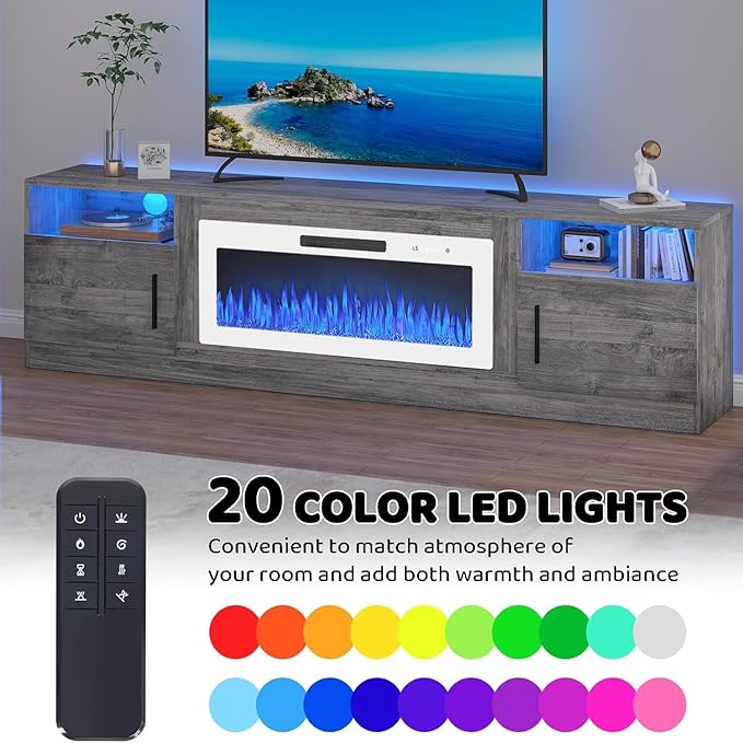 Lemberi Fireplace tv Stand
