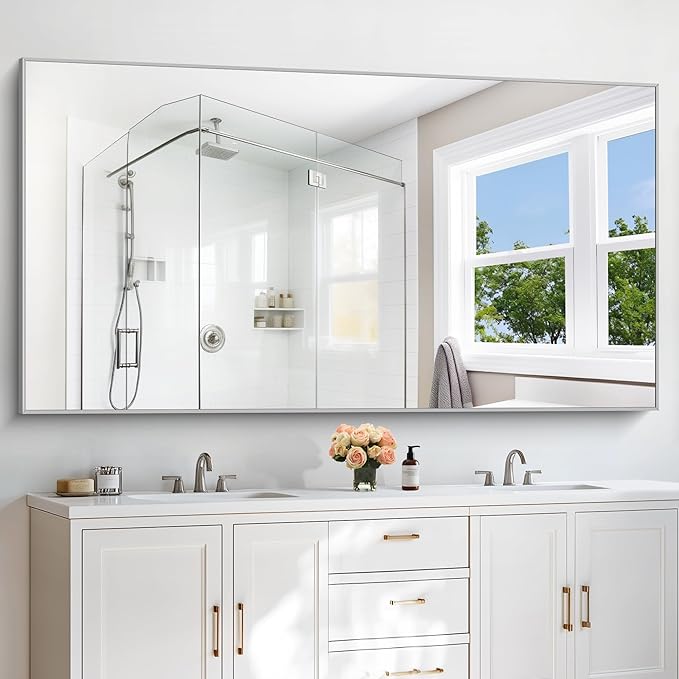 36x72inch Bathroom Mirror, Large Rectangular Wall Mirrors