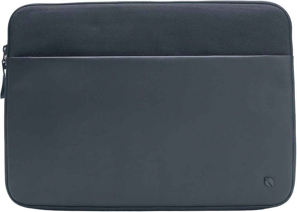 Incase A.R.C. Laptop Sleeve 14 Inch – MacBook Case with Faux Fur Lining, External Pocket – Fits MacBook Pro Air Lenovo Dell HP – Laptop Cover, Computer Case - Travel, Work, College - Navy