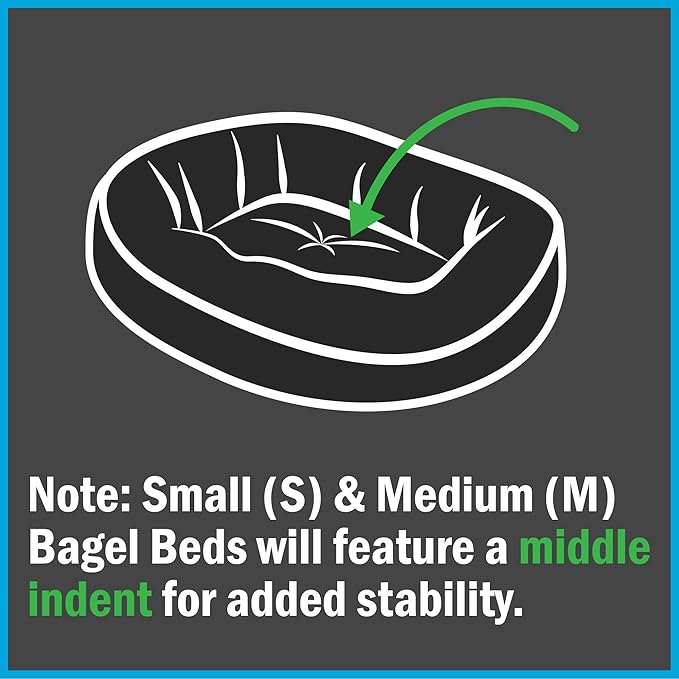 Majestic Pet 24 Inch Suede Calming Dog Bed Washable 24x19x7 (Inch) – Cozy Soft Round Donut Dog Bed with Spine Support for Dogs to Rest Their Head - Pet Bed Small – Sage (2025)