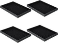 Quelay Stackable Jewelry Tray Jewelry Organizer Tray Showcase Display Empty Plate Bracelet Ring Earring Organizer
