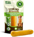 EcoKind Premium Gold Yak Cheese Himalayan Dog Chews, Dog Treats Large Breed, All Natural, High Protein Dog Chew, Cheese, Large - 1 Chew