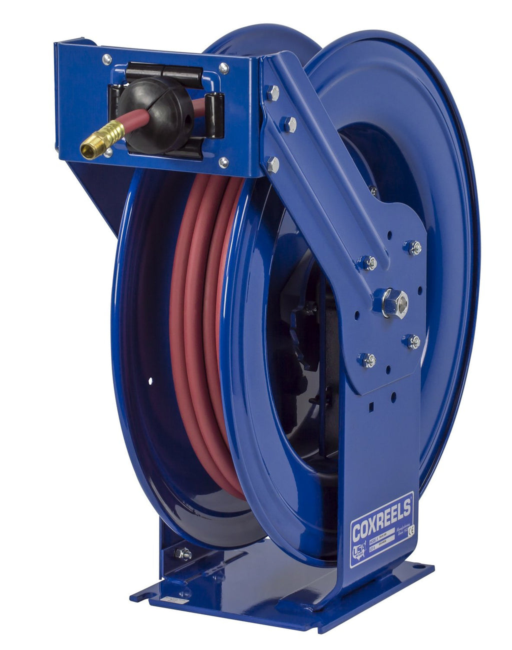 Coxreels Truck Series Maximum-Duty Air Hose Reel, 300 PSI, Model# TSH-N-350, 3/8" Hose ID, 50' Length