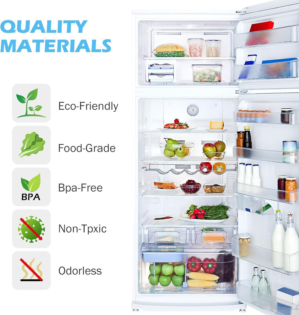 Drawer Liners, Waterproof Shelf Liner, Anti-Slip Non-Adhesive BPA Free Kitchen Cupboard Cabinet Liner Refridge Fridge Mats Sink Protector Strong Durable for Home (Clear/11.8in x 20Ft)