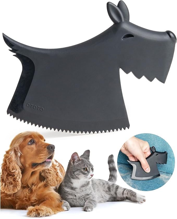 OTOTO NEW Scruffy Pet Hair Remover - Gifts for Dog Lovers, Dog Accessories, Pet Hair Removal Tool