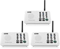 Wuloo Intercoms Wireless for Home 5280 Feet Range 10 Channel 3 Code, Wireless