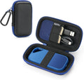 Hard Case for SanDisk Extreme/SanDisk PRO 1TB 2TB 4TB 500GB / Passport Portable SSD, Protective Travel Storage Cover Bag (Blue)
