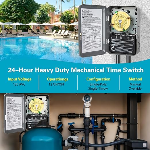 T104 Electromechanical Timer Switch