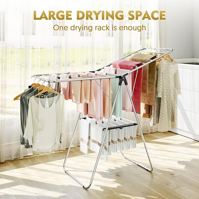 APEXCHASER Clothes Drying Rack, Drying Rack Clothing