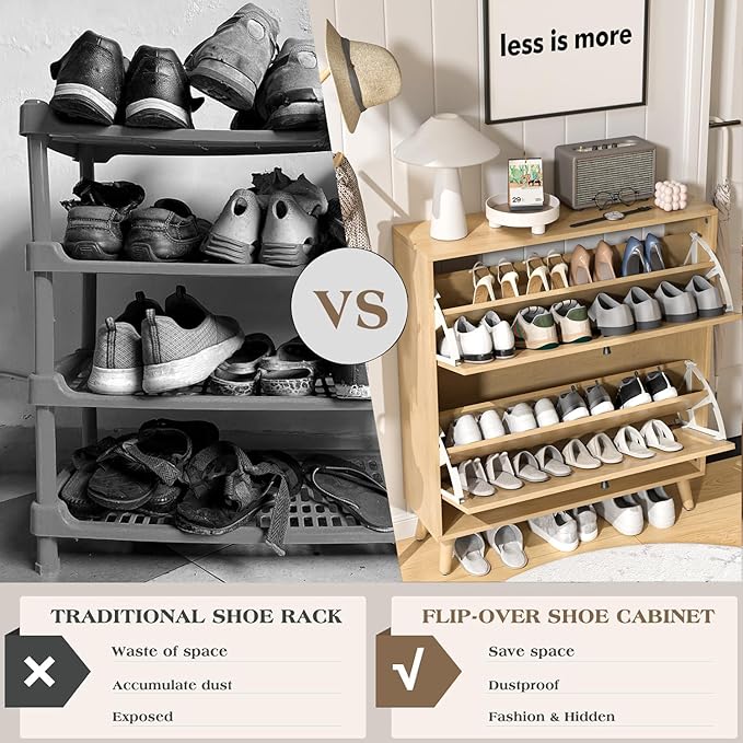 Shoe Storage Cabinet for Entryway