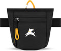 OllyDog Goodie Treat Bag, Dog Treat Pouch, Waist Belt Clip for Hands-Free Training, Magnetic Closure, Dog Training and Behavior Aids, Three Ways to Wear (Raven S'25)