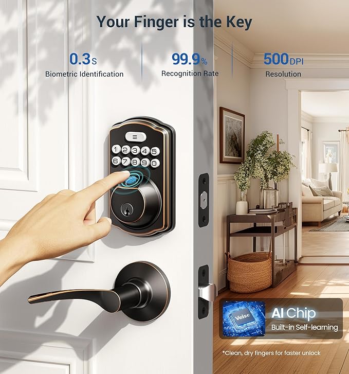 Veise Fingerprint Door Lock
