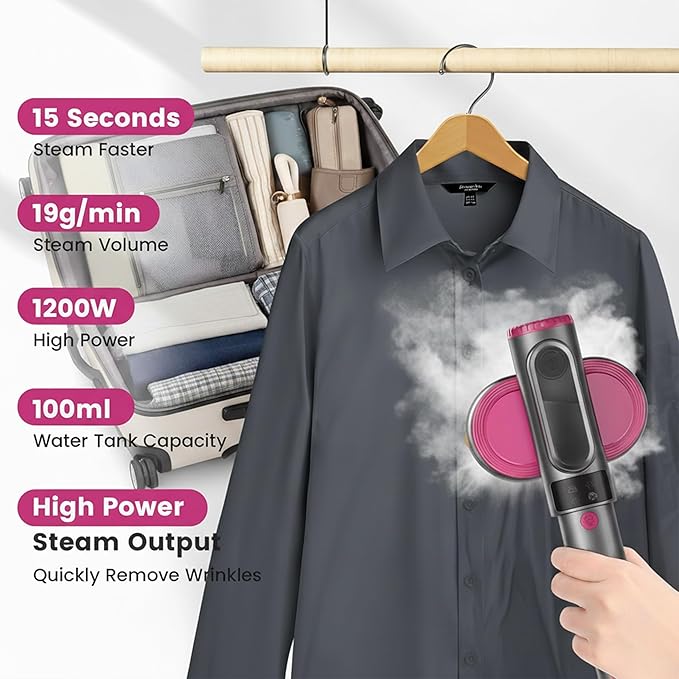 Powerful Handheld Clothes Steamer