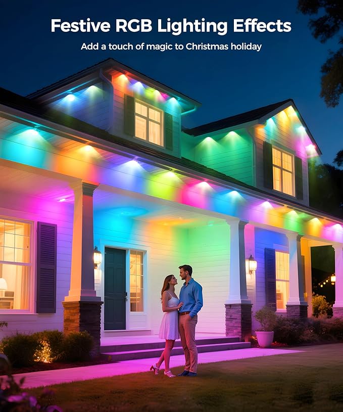 POOFZY Permanent Outdoor Lights