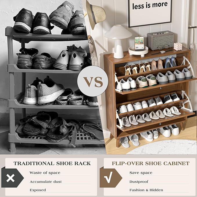 Shoe Storage Cabinet for Entryway