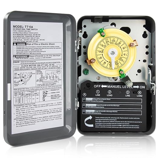 T104 Electromechanical Timer Switch