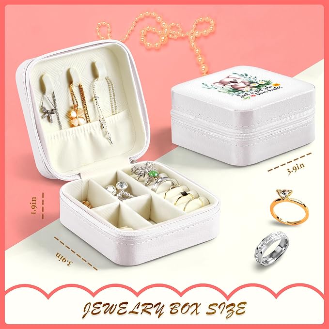 Koala Jewelry Box, Gifts For Kids Teens Girls, Koala Lovers Stuff Items Accessories Things Merchandise Decor Merch, Travel Ring Earrings Necklace Organizer Holder!