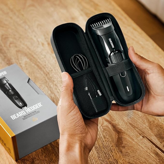 MANSCAPED® The Beard Hedger® Premium Men's Beard Trimmer, 20 Length Adjustable