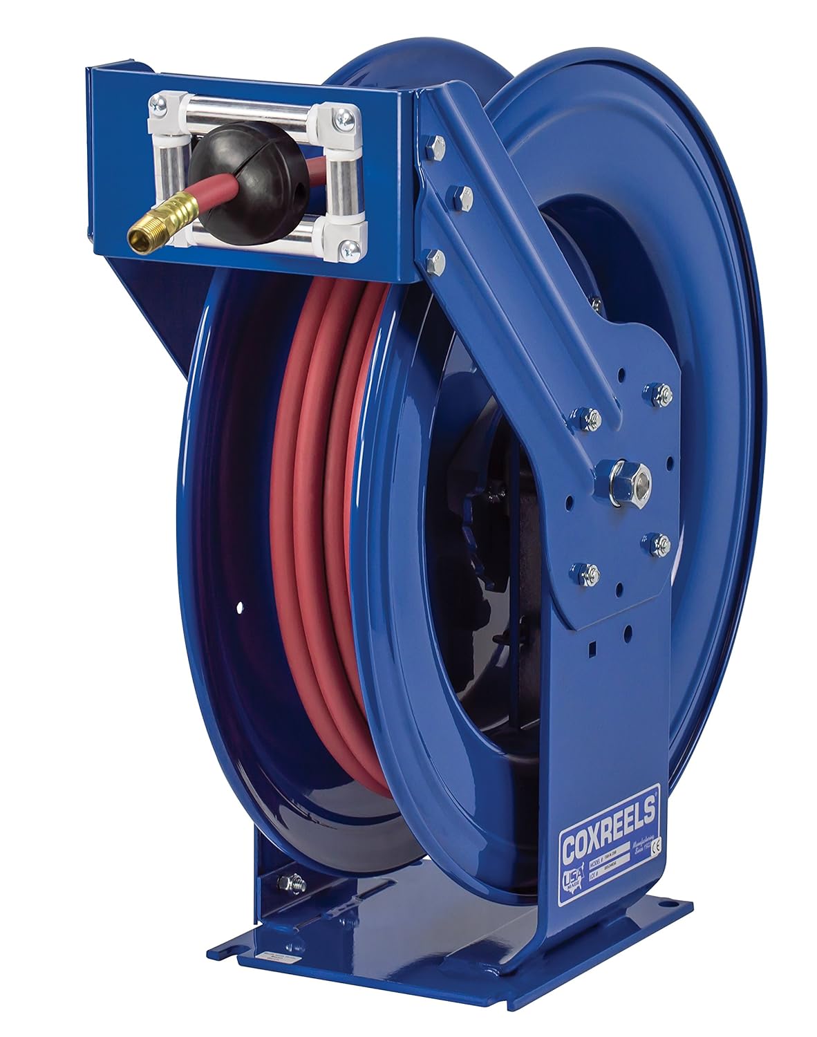 Coxreels TSH-N-535 Supreme Duty Spring Rewind Hose Reel for air/Water: 3/4" I.D., 35' Hose, 250 PSI