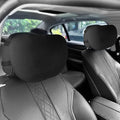 Upgrade Car Neck Pillow with Graphene Fabric Automotive Seat Cushions of Headrests for Relieving Neck Stiffness Seat Neck Support Pillow, Fits All Vehicles(Black 2-Pack)