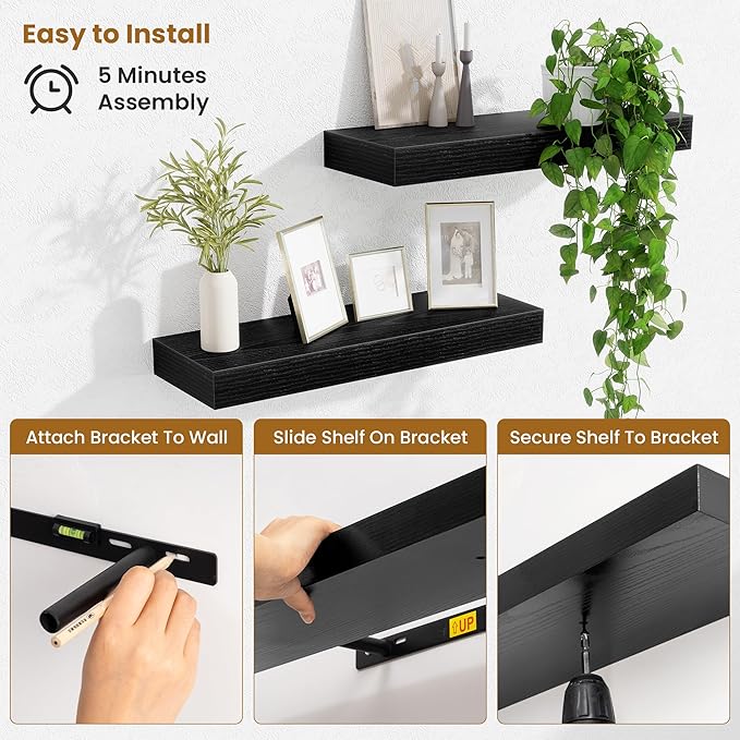 Fun Memories Floating Shelves Bathroom