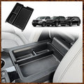 Muslogy Center Console Organizer Compatible with Honda Pilot 2023 2024 2025, 2024 Ridgeline/Passport Center Console Storage Box Divider Inserts Interior Accessories ABS Material(Gray)