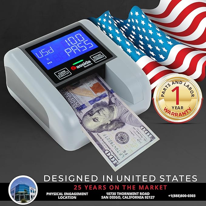 Cassida Quattro Fast Automatic Currency Counterfeit Detector