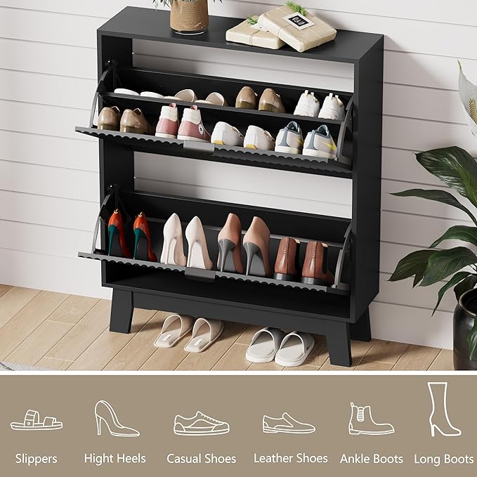 Shoe Cabinet Storage for Entryway