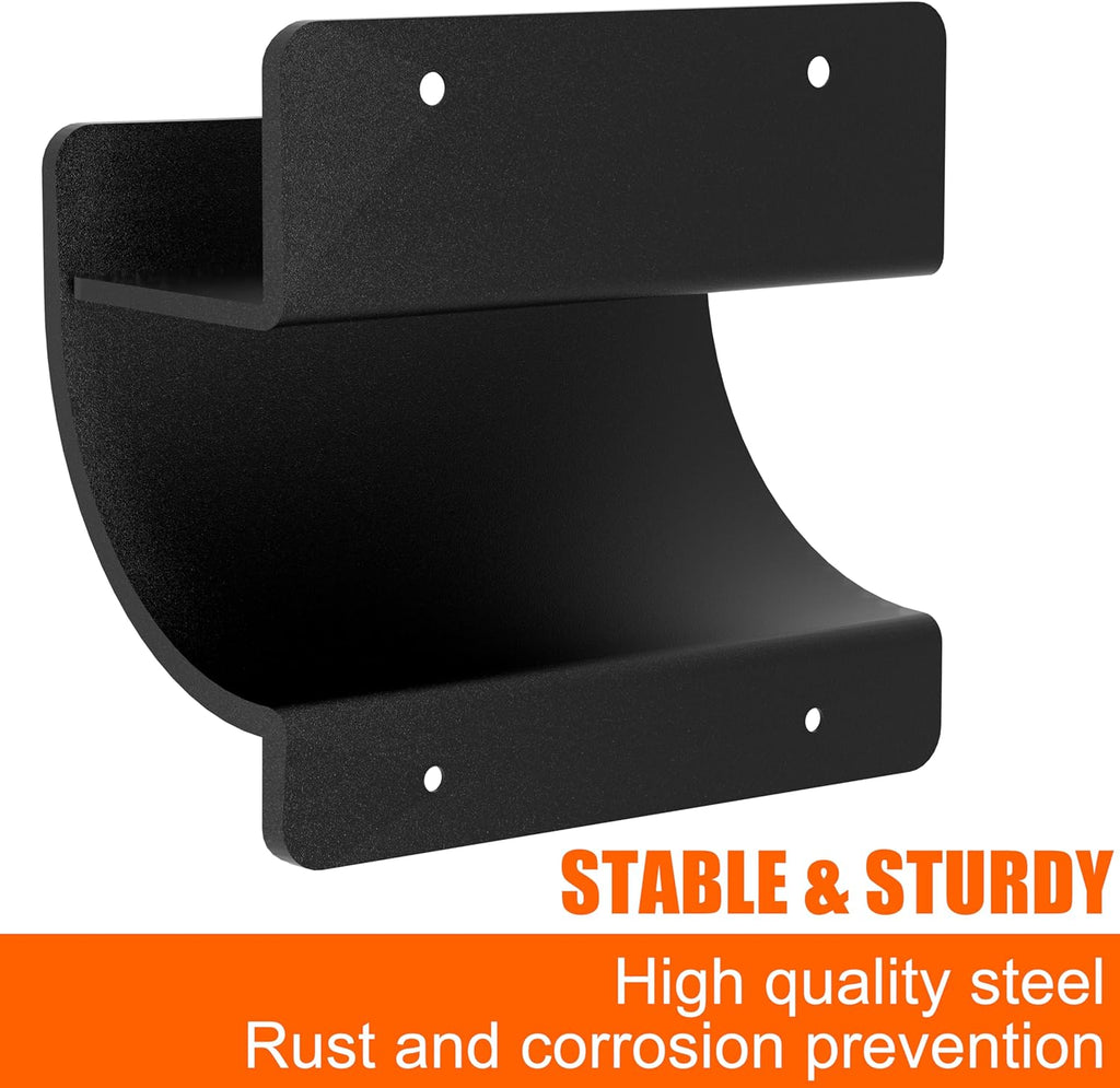 Ladder Hooks, 2 Pack Ladder Hangers for Garage Wall Wheelbarrow Hanger for Home Storage