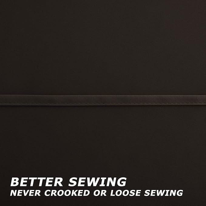 96 Inch Long Dark Brown Living Room Curtains