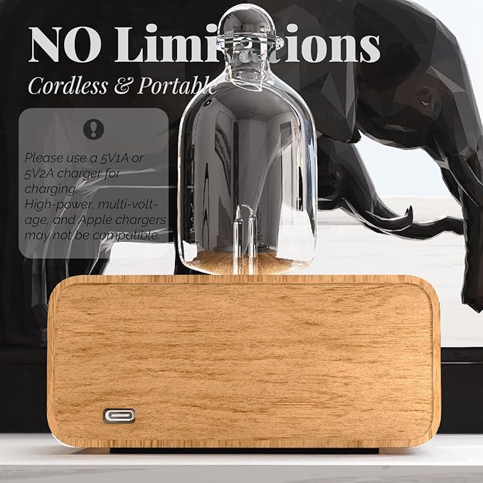 Aria Retro Glass Essential Oil Diffuser
