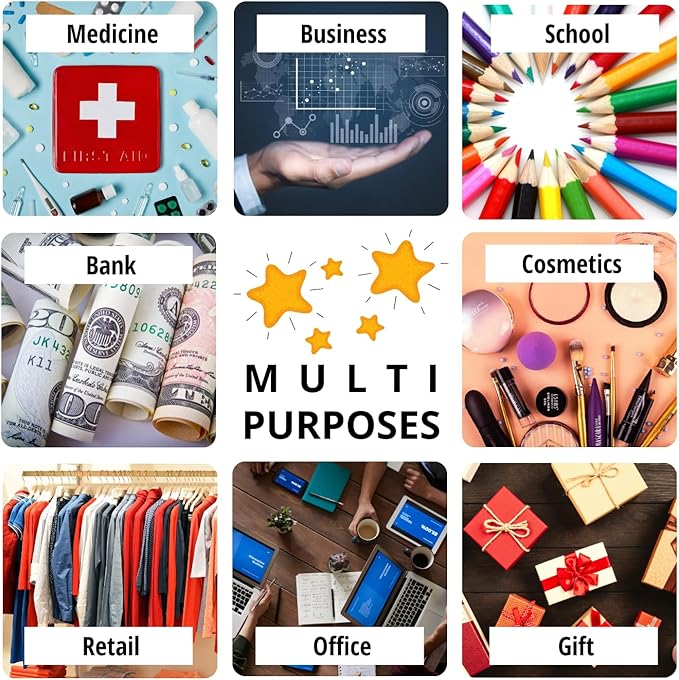 GIDABRAND Medicine Bag | 12x8 Inch Med Bag | Medication Bag for Traveling | Locking Zipper Pouch Organizer (Purple)