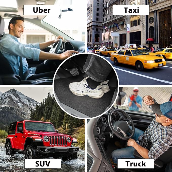 Disposable Floor Mats for Car, 30 Pack Disposable Car Floor Mat, Protective Auto Floor Mats, Vehicle Floor Carpet Protector Floormat Covers, Helps with The Cleanliness of The car