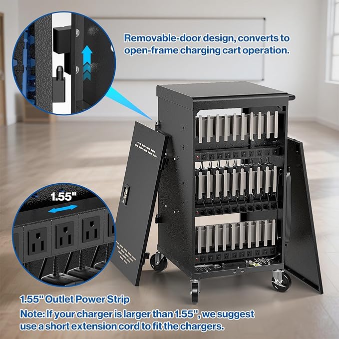 Fully Assembled 30 Unit Device Charging Station