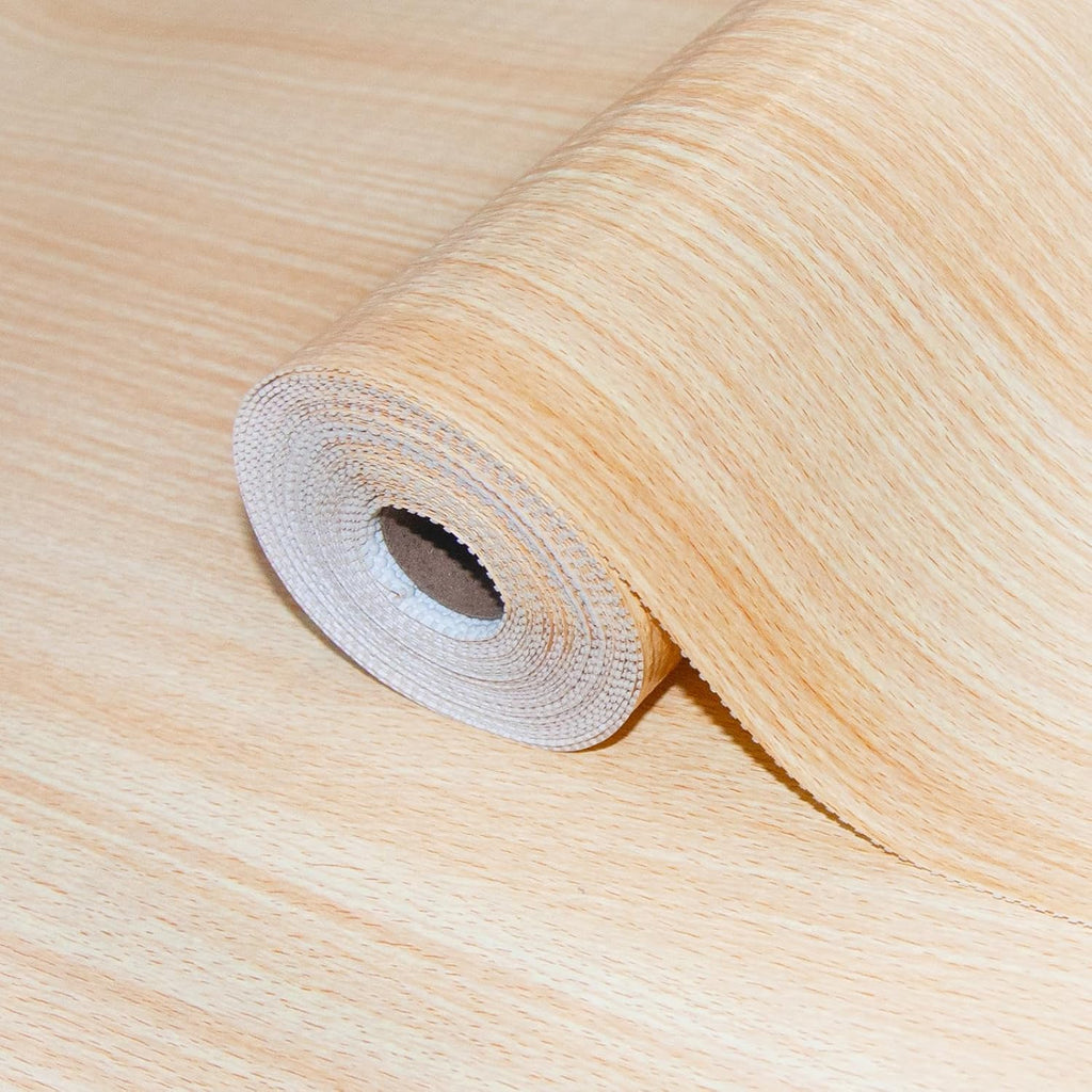 Drawer Shelf Liner for Kitchen Cabinets Non-Adhesive, Non Slip Shelf Paper Waterproof Thickened Cabinet Liners for Shelves, Strong Grip Mats for Cupboard, Dresser, Pantry, Beige, 23.6 in x 20 FT