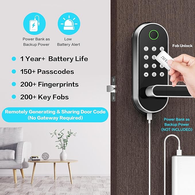 Fingerprint Smart Door Lock