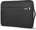 Voova Laptop Sleeve Case 13 13.6 Inch with Handle, 360°Protective Waterproof Slim Computer Bag Cover Compatible with MacBook Air 13 M1/M2/M3/M4 2020-2024, MacBook Pro 13, IPad Air/Pro 13, Black