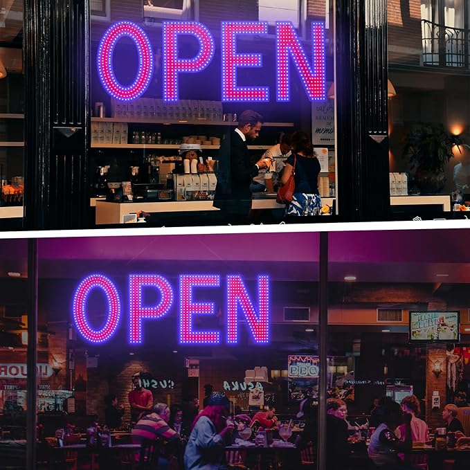 Open Sign for Business