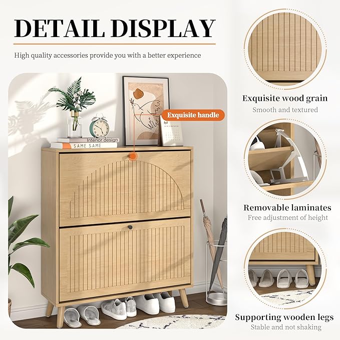 Shoe Storage Cabinet for Entryway