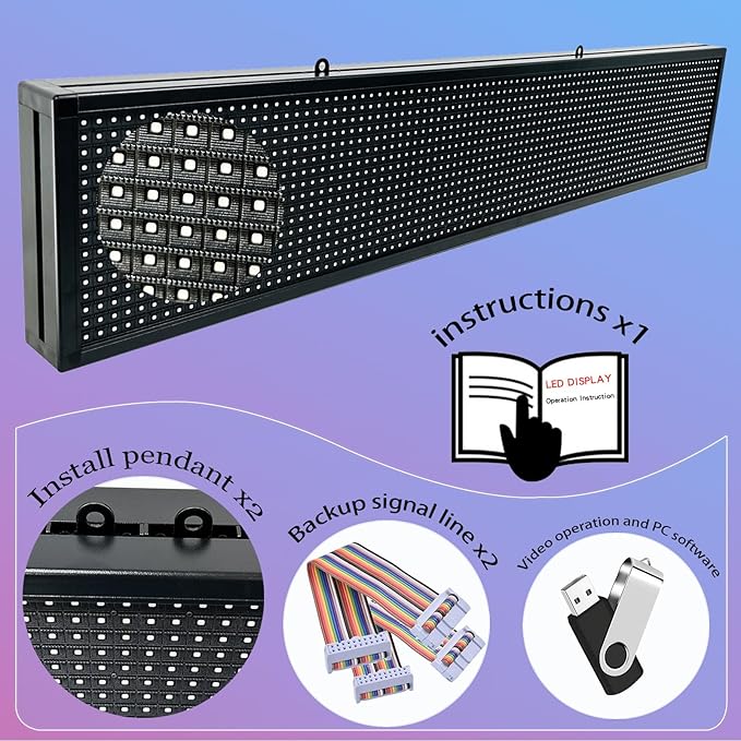 P10 Programmable Scrolling Led Sign Outdoor Signs