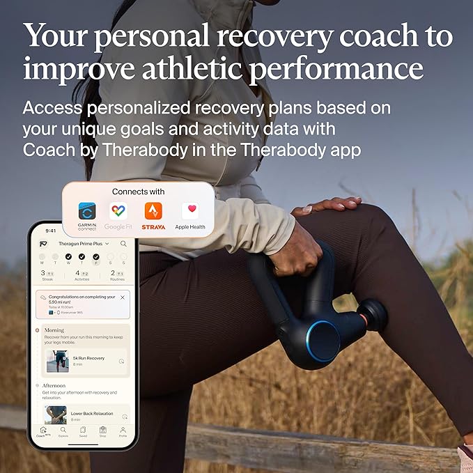 TheraGun Therabody Prime Plus Heated, Powerful Massage Gun
