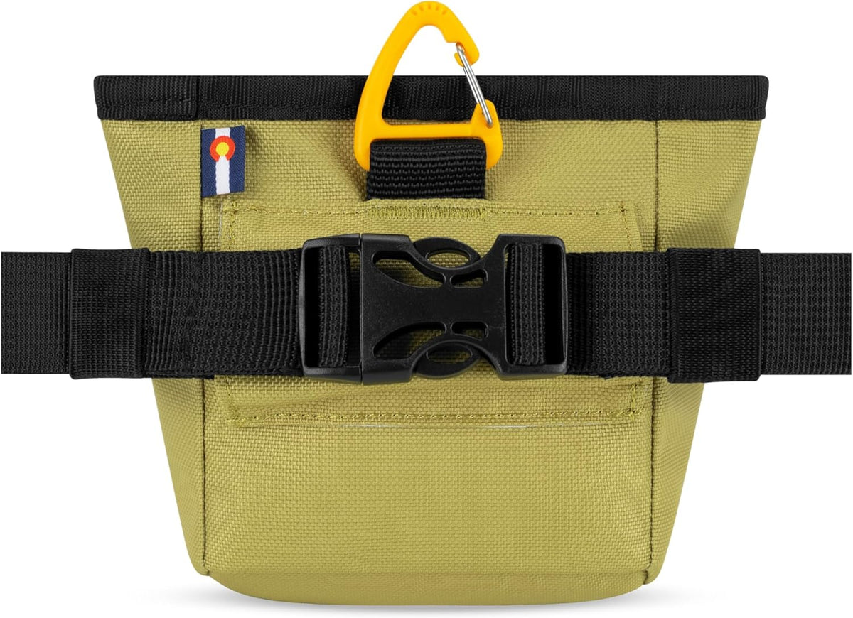 OllyDog Goodie Treat Bag, Dog Treat Pouch, Waist Belt Clip for Hands-Free Training, Magnetic Closure, Dog Training and Behavior Aids, Three Ways to Wear (Alchemy)
