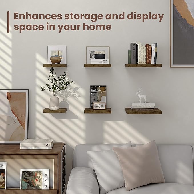 Fun Memories Floating Shelves for Wall