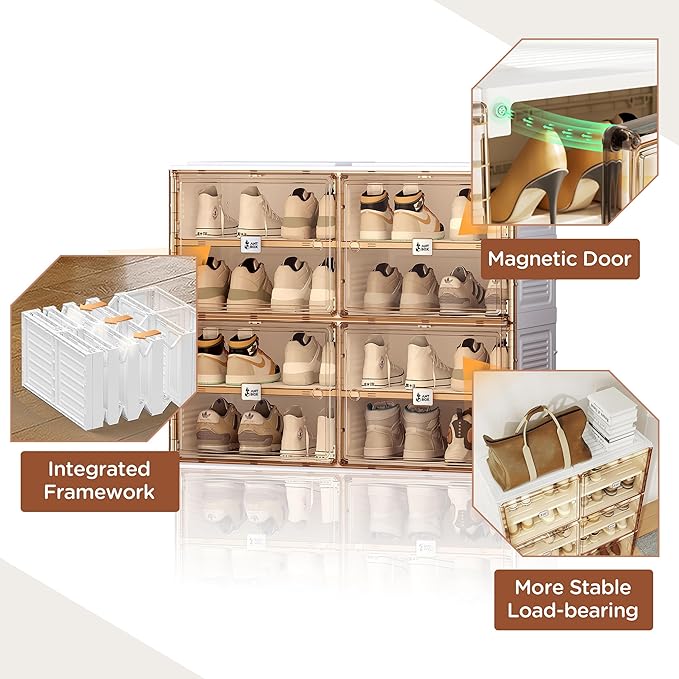 ANTBOX Portable Shoe Rack Organizer