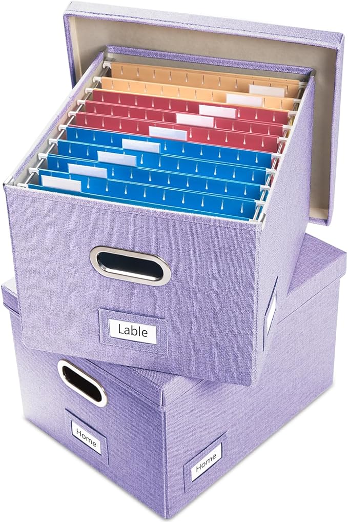 PRANDOM File Organizer Box