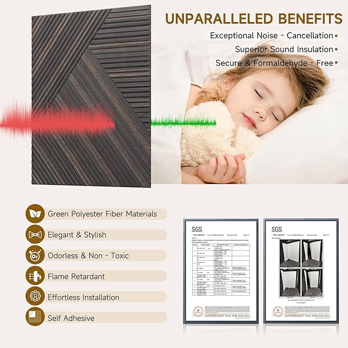 Acoustic Panels for Wall and Ceiling