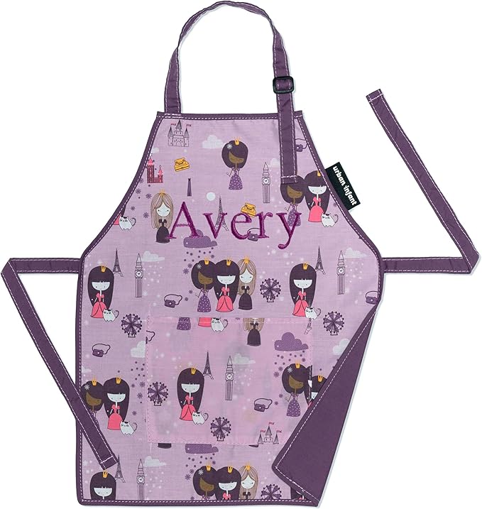 Urban Infant Little Helper Kids Apron - Children's Cooking Art Gardening - Great Gift for Toddler Boys and Girls